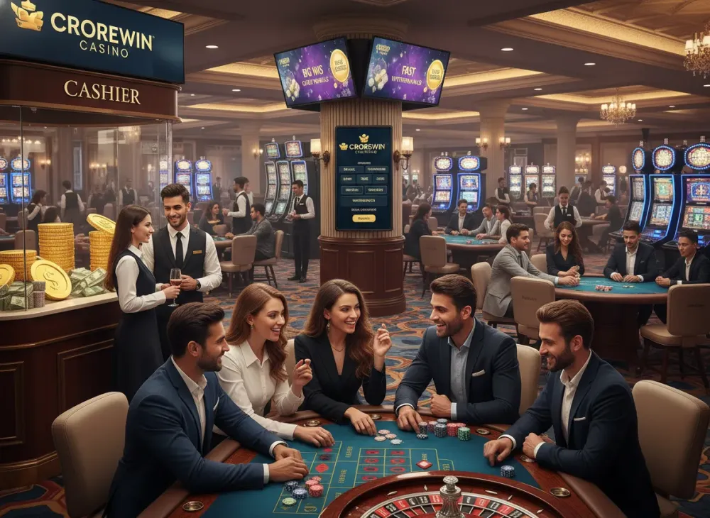 Crorewin casino guide games deposits withdrawals