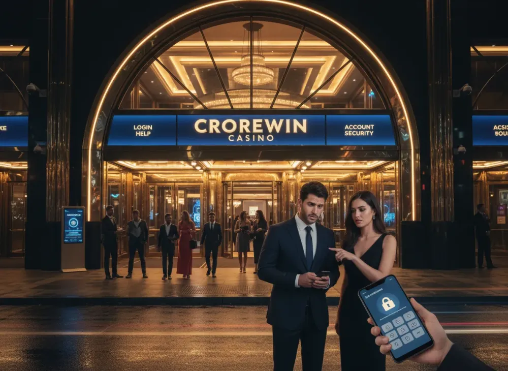 Crorewin login account access troubleshooting and security